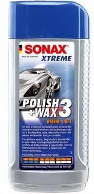 SONAX Xtreme POLISH + WAX 3 NanoPro 250ml 202100