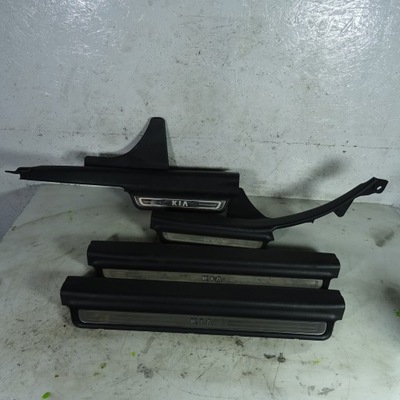 Kia optima iii lift sedan накладки порог фото №1