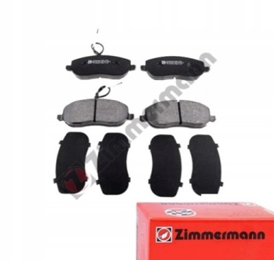 Zimmermann 20261.190.1 набір гальмівних колодок гальмівних, гальма дискові фото №1