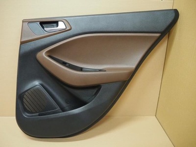 Оббивка обшивка двері правий задня hyundai i20 ii фото №1