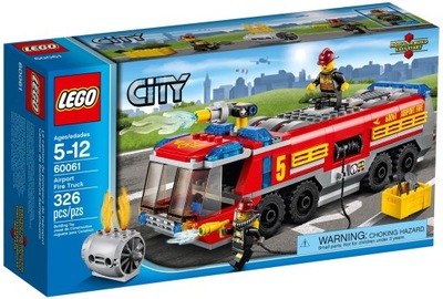 Lego City 60061 - Lotnisko - Wóz strażacki