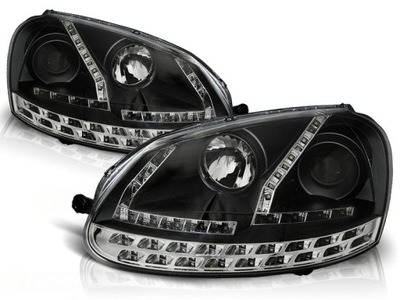 ФОНАРИ VW GOLF 5 V 03-08R DAYLIGHT + KIERUNK. LED (СВЕТОДИОД )