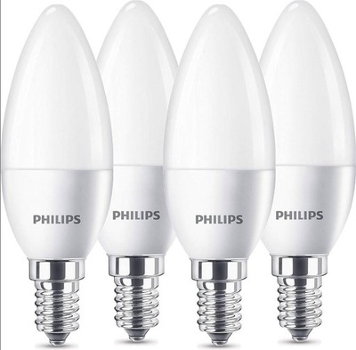 ŻARÓWKA Energy Saver PHILIPS Softone świeczka 12W = 60W E14 PHILIPS