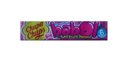 CHUPA CHUPS tutti frutti guma balonowa z Niemiec