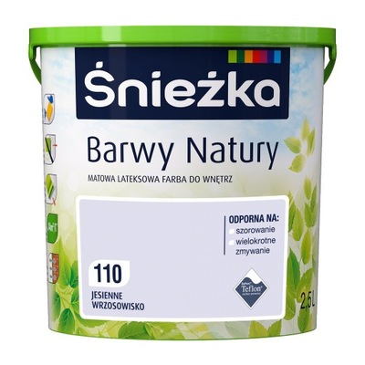 Śnieżka Barwy Natury Jesienne Wrzosowisko 110 2,5L