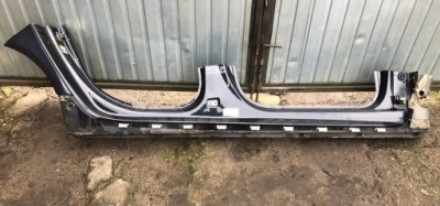 Audi a6 c7 sedan порог блок двигателя правый lx5r фото №1