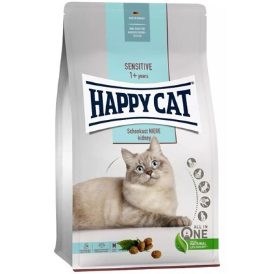 Sucha karma dla kota Happy Cat drób dla kotów z niewydolnością nerek 4 kg