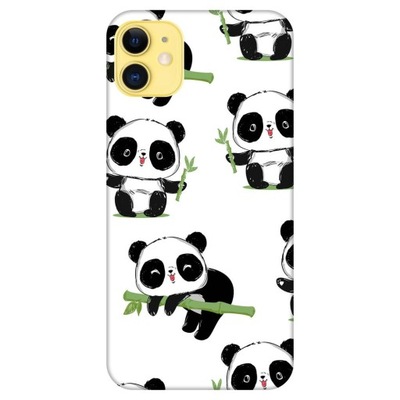 Etui do iPhone 11 Wzory Panda Miś Niedźwiedź