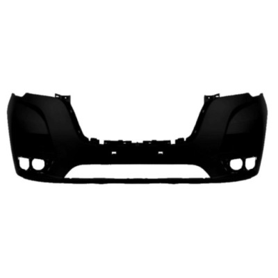 Бампер renault master iii 02.2010- чёрный фото №1