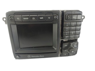 RADIO FARBRYCZNE NAVIGATION MERCEDEWITH WITH W220 (98-02) A2208200389 7612001160  