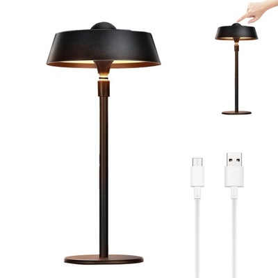 Lampa stołowa LED na baterie z możliwością przyciemniania