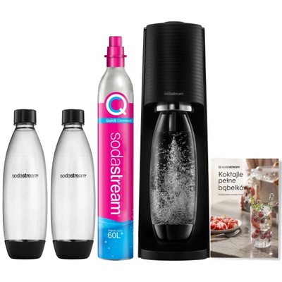 Soda Stream Terra water carbonator + bottles