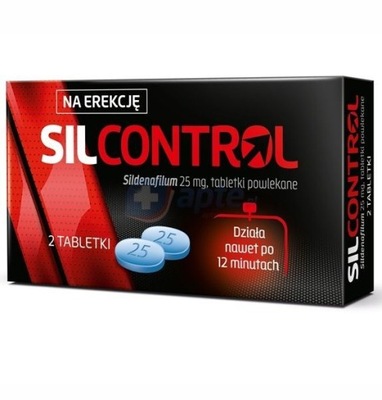 Silcontrol 25 mg, 4 tabl.