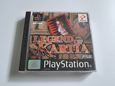 Legend of Kartia PS1 PSX Psone