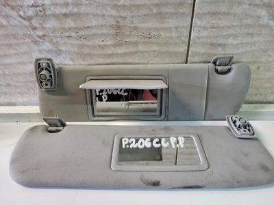 Защита солнцезащитная peugeot 206cc комплект фото №1