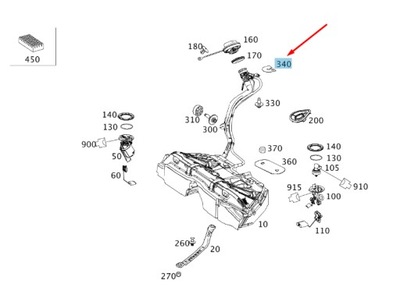 Mb e w212 fuel бак lock base and vehicle shell gasket a2124760080 фото №1