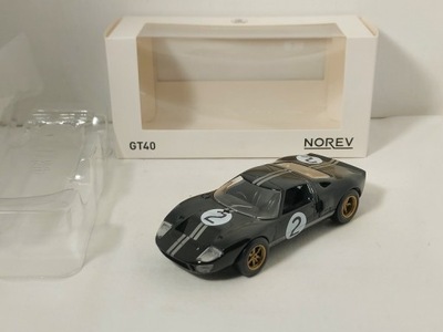 Norev Jet-car 1:43 Ford GT40 1966 #2 black