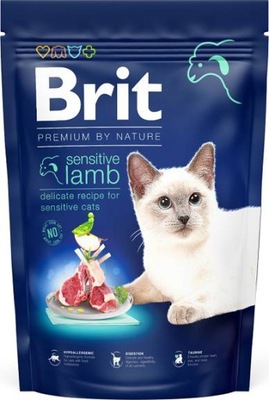 BRIT PREMIUM CAT SENSITIVE JAGNIĘCINA 1.5kg