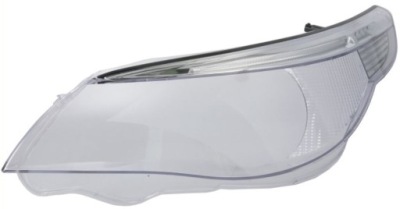 Стекло фары стекло фара bmw 5 e60 e61 03-07 левый фото №1