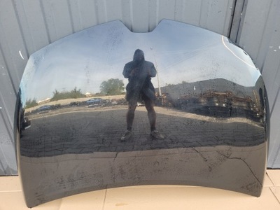 Капот крышка двигателя renault clio iv czarna фото №1