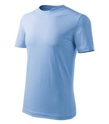 Koszulka t-shirt Classic New 132 błękitny L