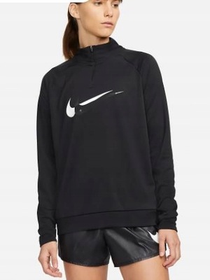 Nike Damska bluza do biegania Dri-FIT Swoosh r. XL