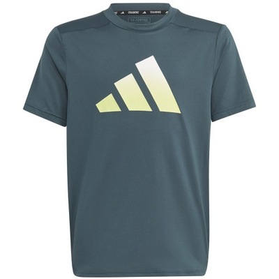 Koszulka adidas TI Tee Jr IJ6416 zielony 176 cm