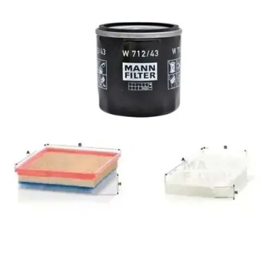 Комплект фильтров ford ka i mann фильтр фото №1