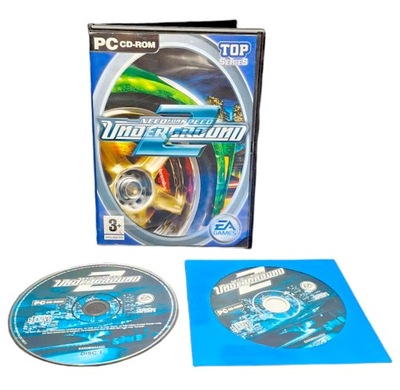 NEED FOR SPEED UNDERGROUND 2 PC BOX wyścigi samochodowe retro gra na PC