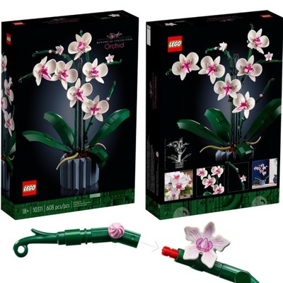 Storczyk LEGO Orchidea 10311 Creator Expert Kwiaty Klocki Prezent Dla Mamy