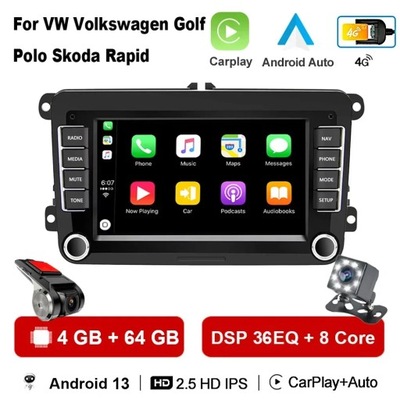 NAWIGATOR GPS PARA VW GOLF POLO SKODA RAPID OCTAVI TIGUAN PASSAT B7 JETTA 2  