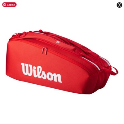Torba tenisowa Wilson Super Tour x6 2025 red