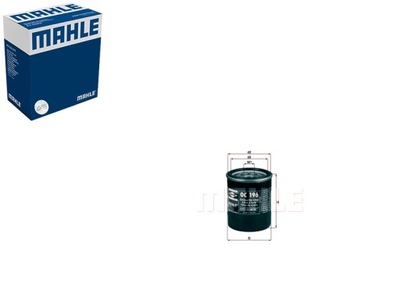 MAHLE FILTRO ACEITES 3803268 93156093 90511146 905411  