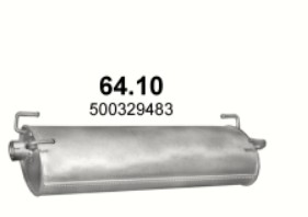 Гаситель iveco daily 64.10 фото №1