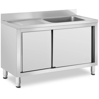 Szafka 120cm ze zlewem Royal Catering RC-IKS07