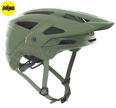 kask Scott Stego Plus Mips - Land Green