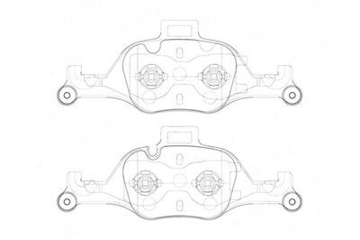 FERODO ZAPATAS DE FRENADO PARTE DELANTERA BMW 5 G30 F90 5 G31 6 GRAN TURISMO G32  