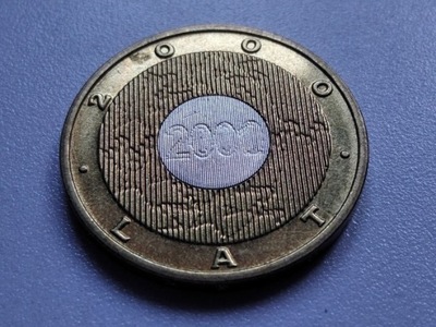 96. 2zł 2000 lat... 2000r.