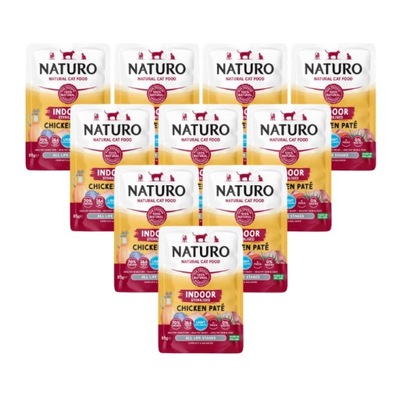 Naturo Sterilised Grain Free Paté Kurczak 12x85g