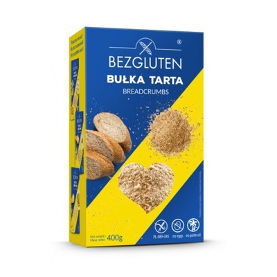 Bułka tarta bezglutenowa 400g Bezgluten