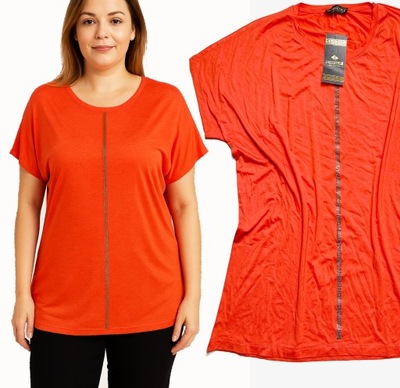 BLUZKA LŚNIĄCE DŻECIKI UNI SIZE PLUS XXL 3XL 4XL