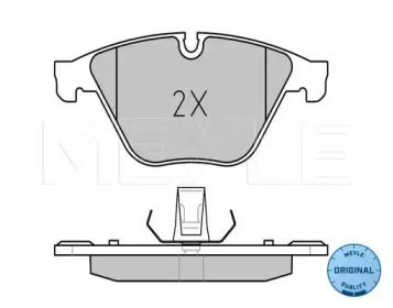 КОЛОДКИ ТОРМОЗНЫЕ BMW MEYLE