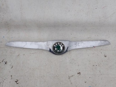 Skoda yeti 09-12 молдинг хром капот фото №1