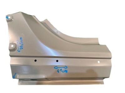 Tesla model y поріг правий перехід коліно фото №1