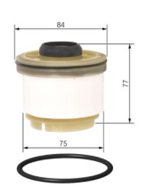 Фільтр паливної  lexus фото №1