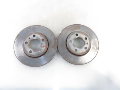 2x диск тормозная перед vw polo 9n 1.2 фото №1