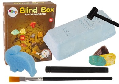 Zestaw Wykopaliska Minerały Skarby Blind Box