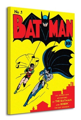 Comic strip, Batman a Robin Obraz na plátne, 60x80 cm