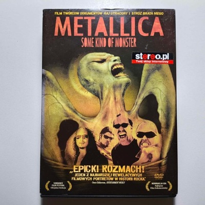 Metallica Some Kind Of Monster 2xDVD 1 Press 04' Slipcase VG/EX