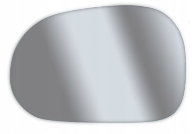 Mercedes ml 1 w163 97-01 вкладыш зеркало sf+grz le фото №1